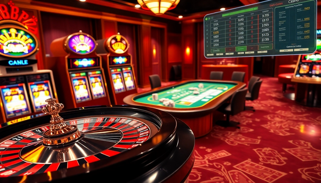 Engaged players enjoying a lively site casino en ligne experience with roulette and poker.